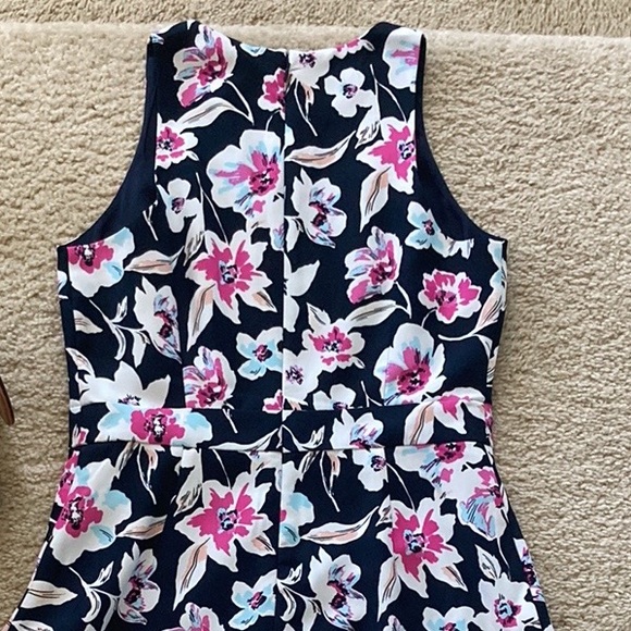 Banana Republic Floral Ruffle Wrap Racerback Dress - Picture 7 of 10